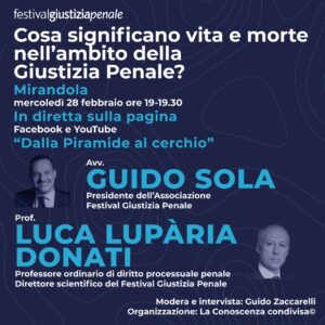 Cosa significano vita e morte nell'ambito della giustizia penale