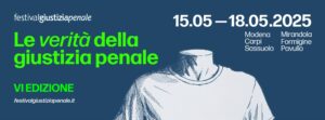 Festival della giustizia penale 2025 il programma