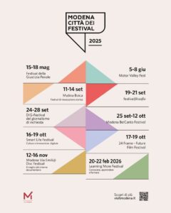 Il Festival della Giustizia Penale all'interno di Modena città dei festival