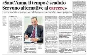 Sant'anna il tempo è scaduto servono alternative al carcere