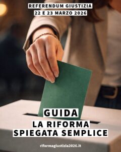 Un sito web spiega la riforma della giustizia